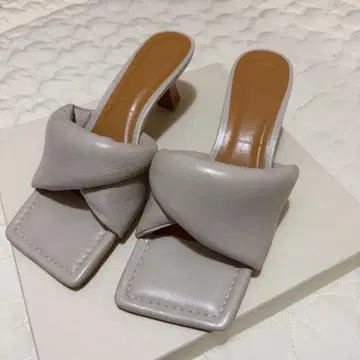 [ 이볼 ] EVOL 샌들 힐 5cm 베이지