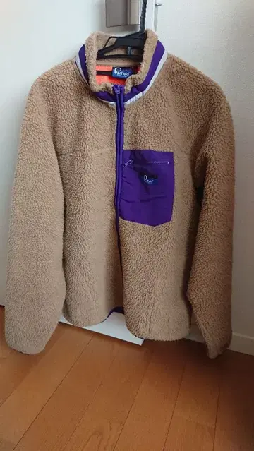 Penfield 플리스 자켓 L 베이지 퍼플