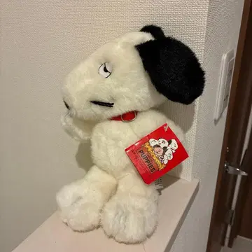 빈티지 클래식 PEANUTS 스파이크 봉제 인형 FAMILIAR