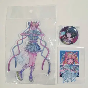 니디가 동명반 kv 초텐짱 아메짱 아크릴 스탠드 캔뱃지 폴라로이드 혜택