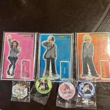 아크릴 스탠드 3세트 우라라카 오챠코 토도로키 쇼토