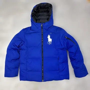 새상품급 y2k 랄프 로렌 빅 포니 다운 파카 자켓 파랑