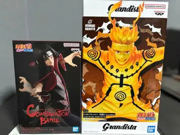 나루토 사스케 피규어 2체 세트 Grandista