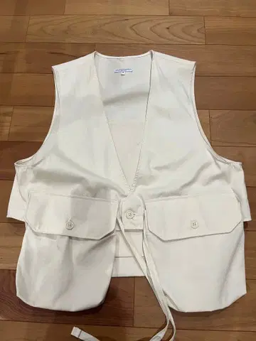 ENGINEERED GARMENTS 아이보리 베스트 S