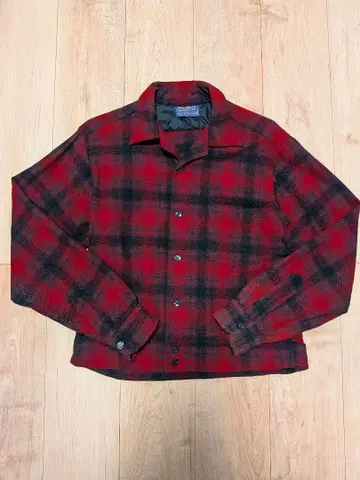 50s 60s pendleton 셔츠 자켓 옴브레