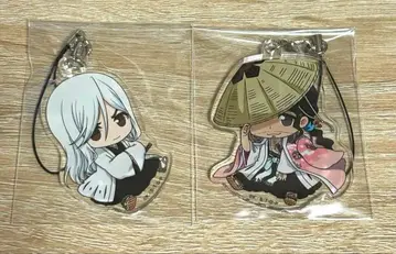 우키타케 쥬시로 쿄라쿠 슌스이 BLEACH 페탄무스메 아크릴 키링 레어