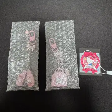 산리오 미니어처 퀼트 시크릿 키링 키티 백 샌들