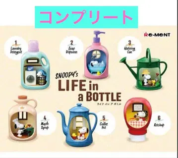 스누피 라이프 인 어 보틀 컴플리트 리멘트 피규어
