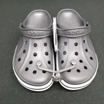 (20) Crocs 아이코닉 클로그 샌들 블랙 10/12