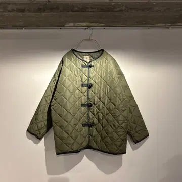 사만사 모스모스 SM2 차이나 버튼 퀼트 자켓 카키