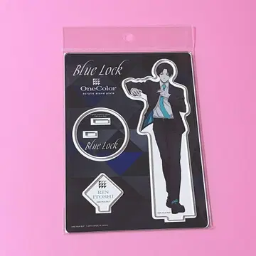 블루 록 린 원컬러 아크릴 스탠드