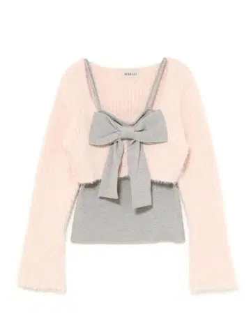 bubbles 리본 니트 앙상블 택 포함 새상품