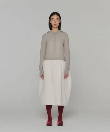 amomento sheer hooded knit 사이즈1