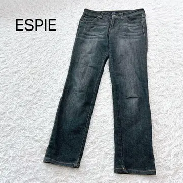 [ 에스피에 ] 스트레이트 데님 팬츠 청바지 히게 가공 S 36호 포켓