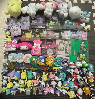 산리오 가챠가챠 피규어 봉제 인형 키링