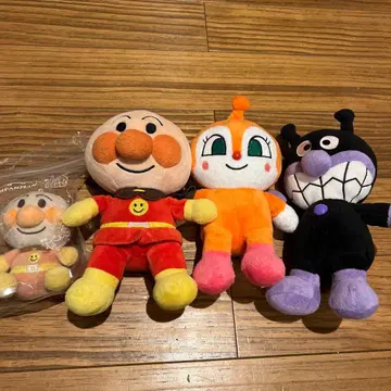 호빵맨 봉제 인형 4개 세트