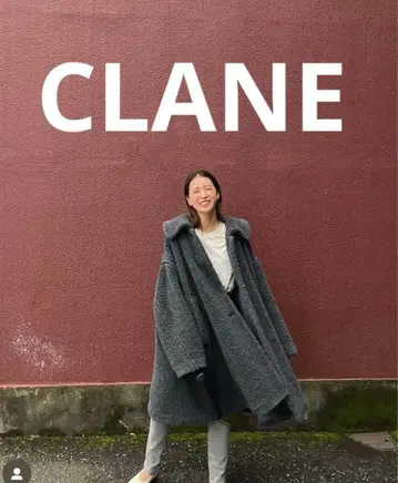 clane VOLUME FLARE BOA COAT