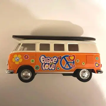 1962 폭스바겐 VW 클래시컬 버스 오렌지 KinSMART