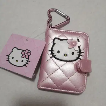 헬로키티 미니어처 퀼트 시리즈 수첩형 더블 거울 참 핑크