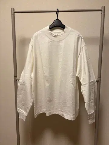 캡틴선샤인 kaptainsunshine 모크넥 긴팔 티셔츠 화이트 40