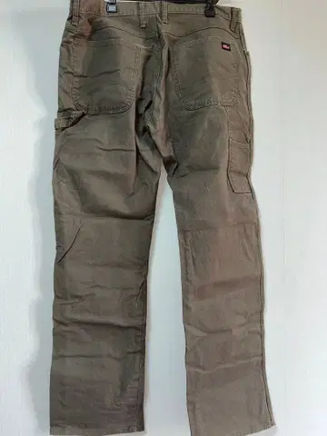 Dickies 워크 팬츠 카키색