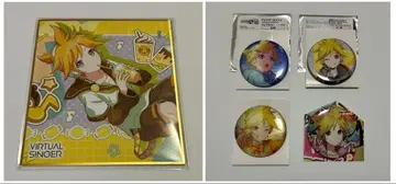 프로세카 카가미네 렌 글리터 / 2DMV 캔뱃지 벌스데이 색지