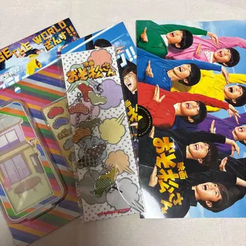 snowman 오소마츠 6쌍둥이 팜플렛 아크릴 스탠드 케이스