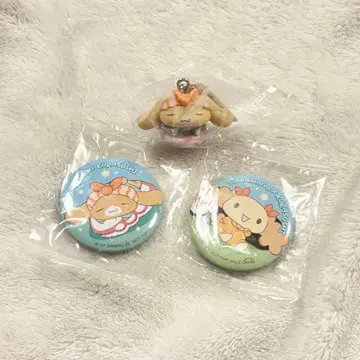 쿠라스시 시나모롤 캔뱃지 피규어 카푸치노 쉬폰