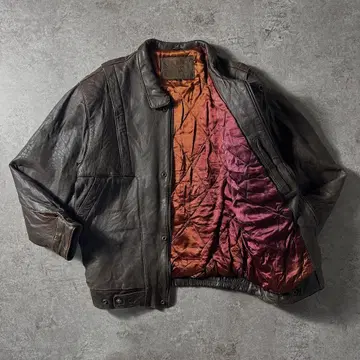 [90s] G-1 A-2 플라이트 가죽 자켓