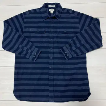 L.L.Bean 차모이스 셔츠 XL-TALL 네이비/그레이