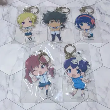 크롬크로 아크릴 키링 컴플리트 세트