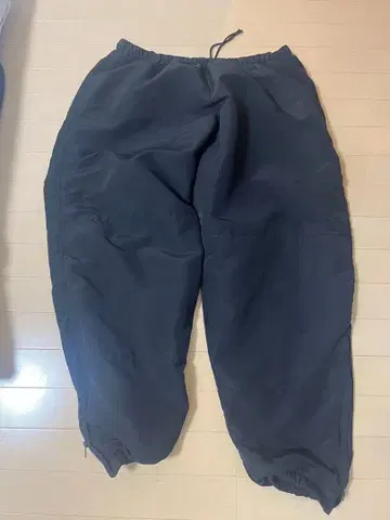 블랙 2XL 워크 팬츠 미군 트레이닝 팬츠 BLACK