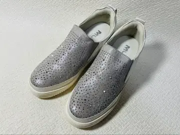 S24 새상품 MUUM 무움 키라키 라인 힐 슬립온 스니커즈 S