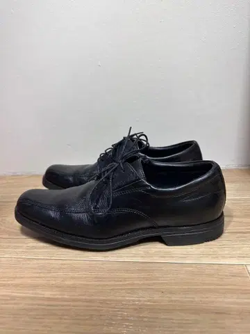 블랙 가죽 드레스 신발