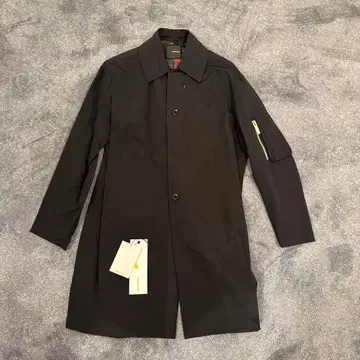 yoshio kubo 블랙 트렌치코트
