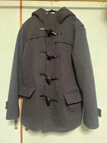 BEAMS 더플 코트 다크 그레이