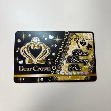 프리티 티 리듬 Dear Crown 프리즘 메모리 패스 카드