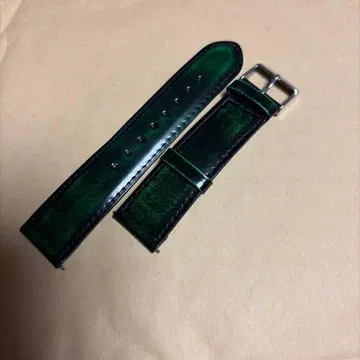 그린 가죽 시계 벨트 20mm