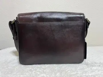 마더하우스 앤티크 B5 숄더 다크 브라운