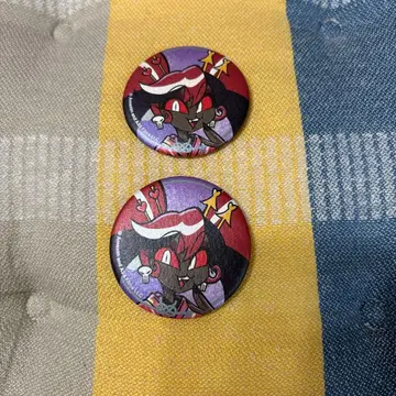 해즈빈 호텔에 오신 것을 환영합니다 캔뱃지 기모노 애니메이트 벨벳