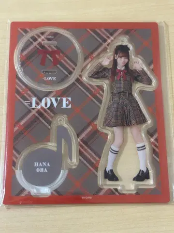 이코러브 =LOVE 아크릴 스탠드 러브송에 휩싸이다 오바 하나