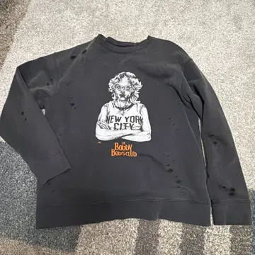 Bobby Bob's Club 맨투맨 블랙