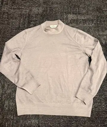 GRAN SASSO 그레이 크루넥 스웨터
