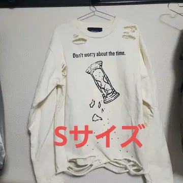 GRANCY 데미지 가공 맨투맨 S 사이즈