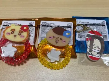 치이카와 (먼작귀) 시사 기념품 가게 머리끈 비치 샌들 키링