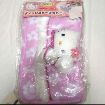 헤이세이 레트로 키티 티슈 케이스 커버