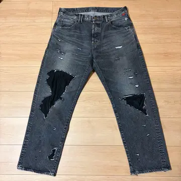 ANACHRONORM 블랙 데님 w34 아나크로놈