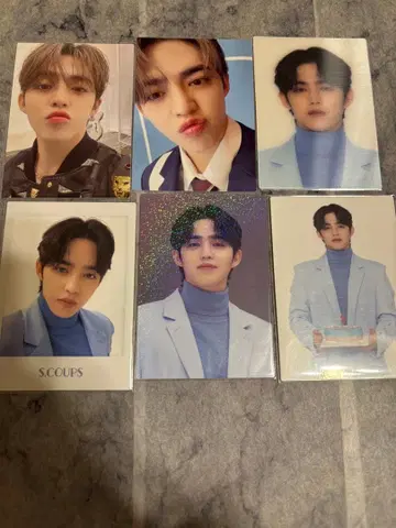 seventeen 에스크 쿱스 트레이딩 카드