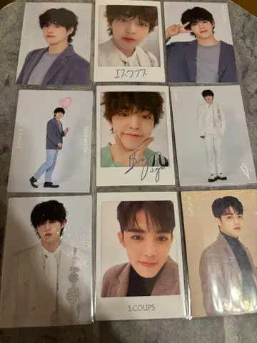 seventeen 에스쿱스 트레이딩 카드