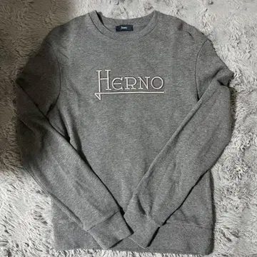 새상품급 헤르노 Herno 트레이닝복 맨투맨 그레이 사이즈 48